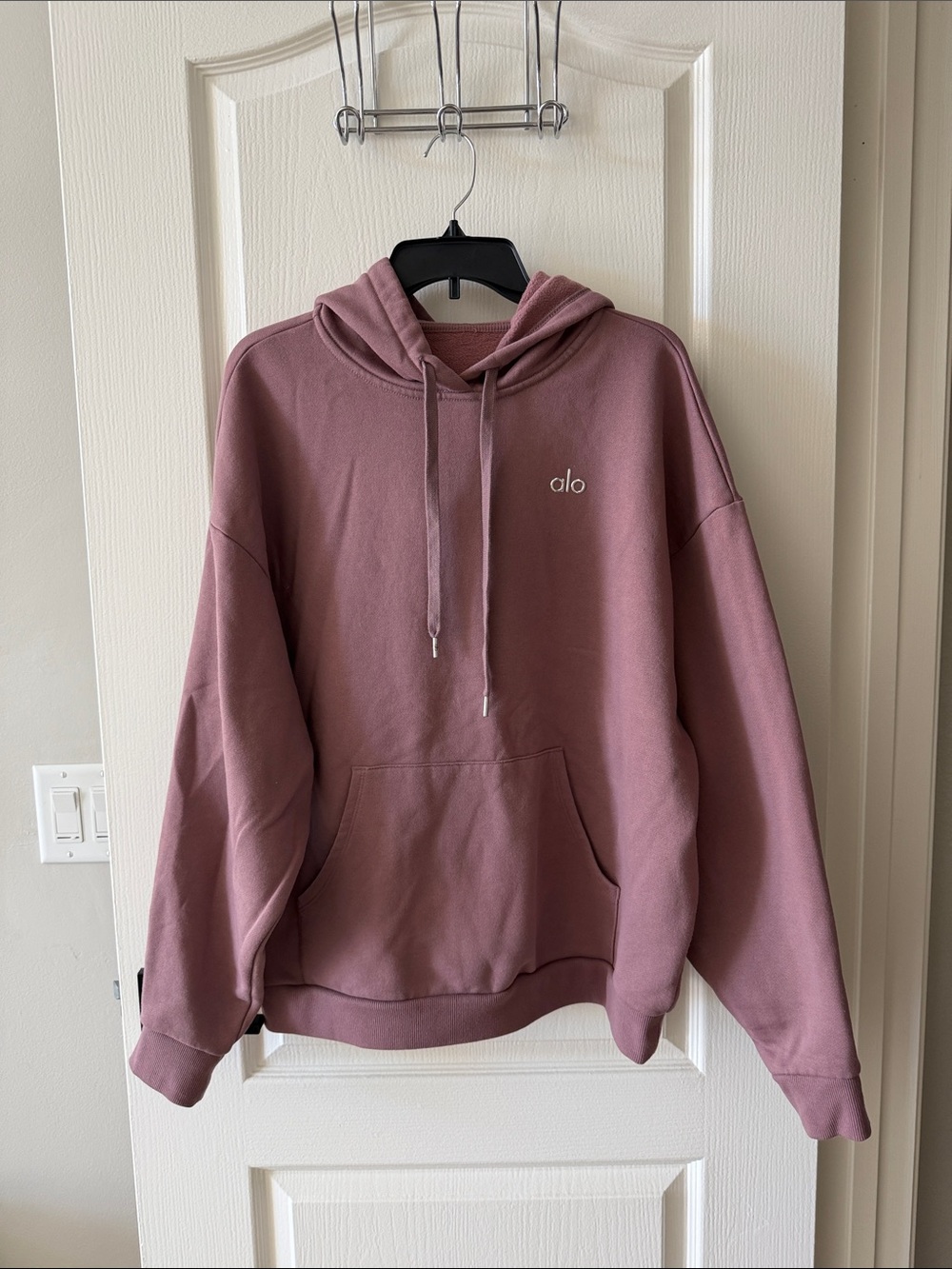 ALO Yoga Accolade Hoodie Sweatshirt Smoky Quartz Limited Color